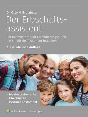 cover image of Der Erbschaftsassistent